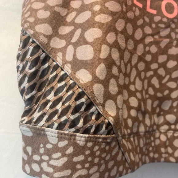 Peloton X WITH Collab Womens Medium Riverstone High Neck Size Medium Sports Bra - Picture 4 of 15